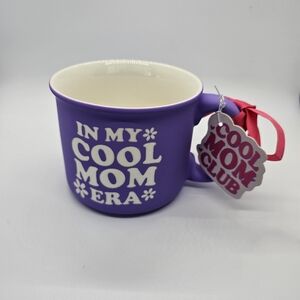 In My Cool Mom Era Matte Purple Violet 20 Oz Coffee Mug Sunday Morning Ceramics